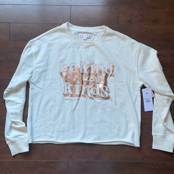 BNWT Spiritual Gangster Be Kind Mazzy Pullover Sweatshirt - Picture 3 of 5